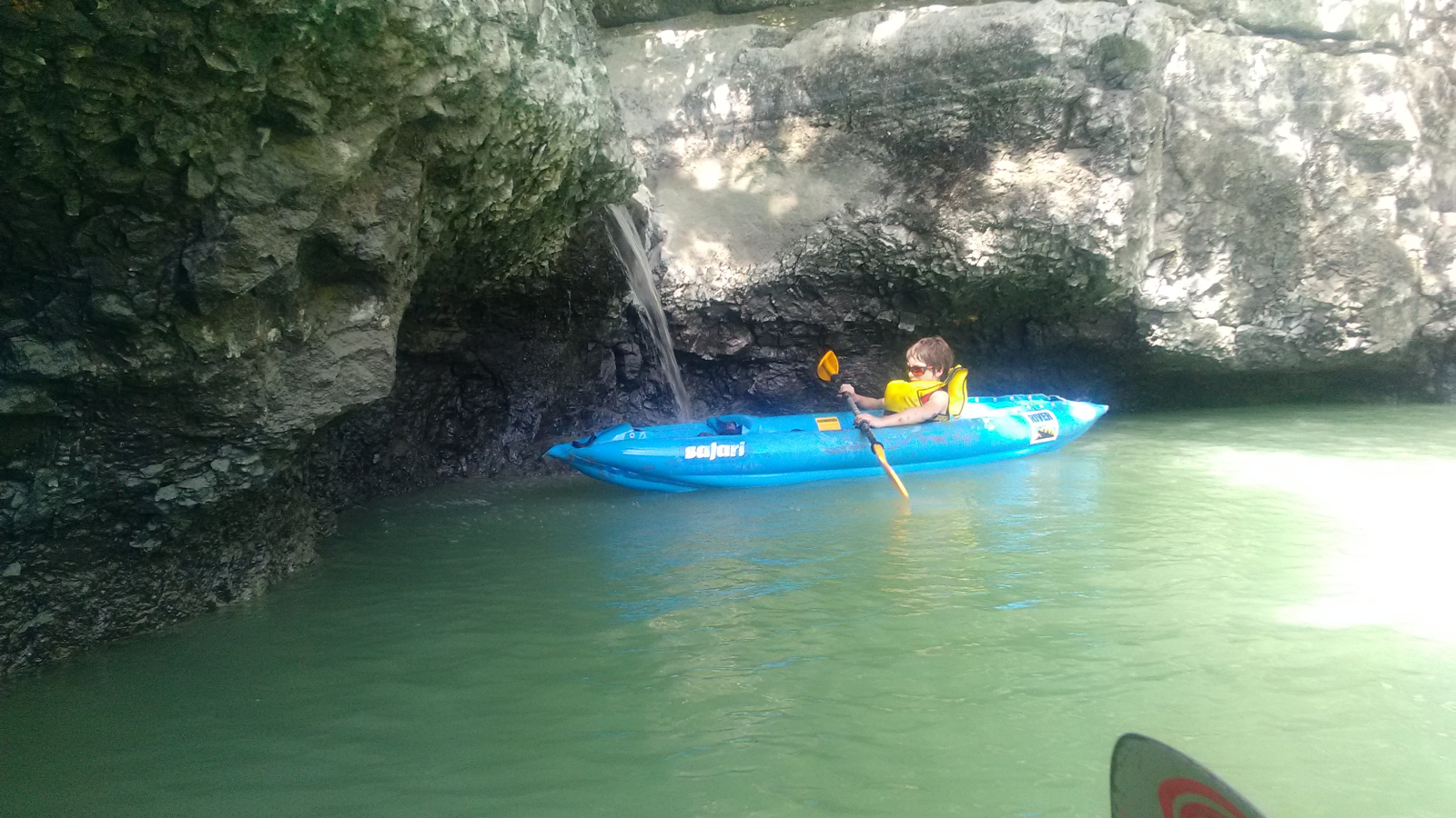 Hydroglisse : descentes accompagnées en kayak