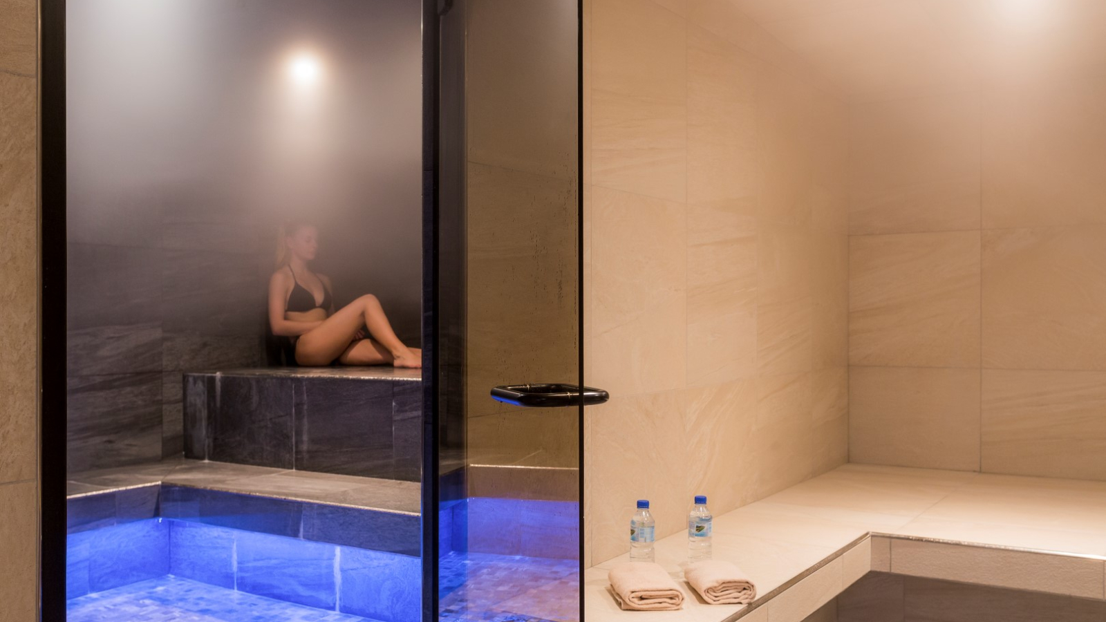 Hammam - Spa Pure Altitude relaxation area, Hotel & Spa Saint-Charles de Val Cenis