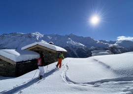 Ski touring with the Maison des Guides de Val Cenis