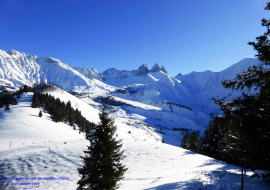 Rando raquettes au pied des Aiguilles d'Arves