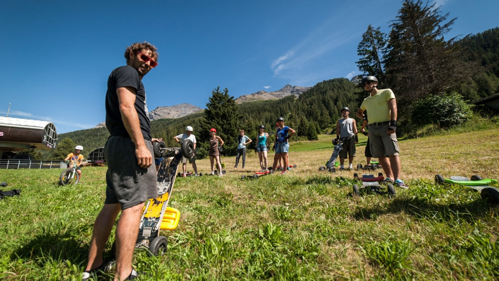 Ecole de glisse d'été avec Max Vince, Val Cenis