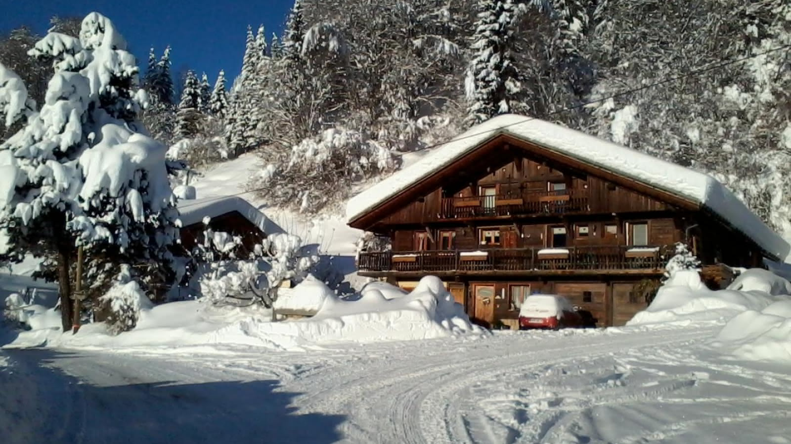 Photo hiver la Touvière