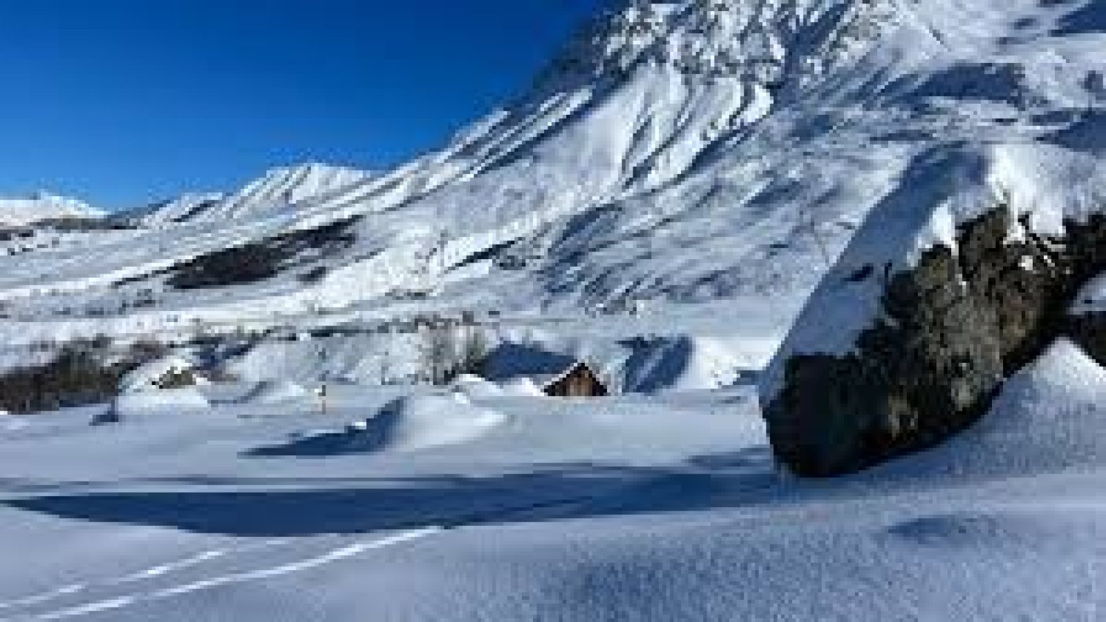 Chalet Sur la Brouë en hiver