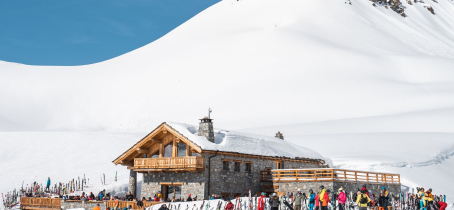 Extérieur en hiver - Restaurant La Cascade