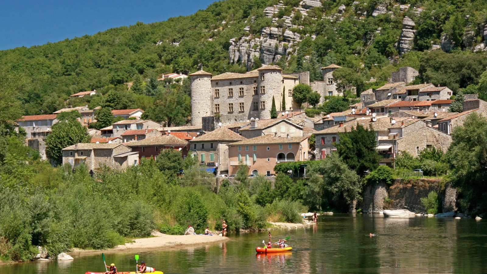 Depuis la plage