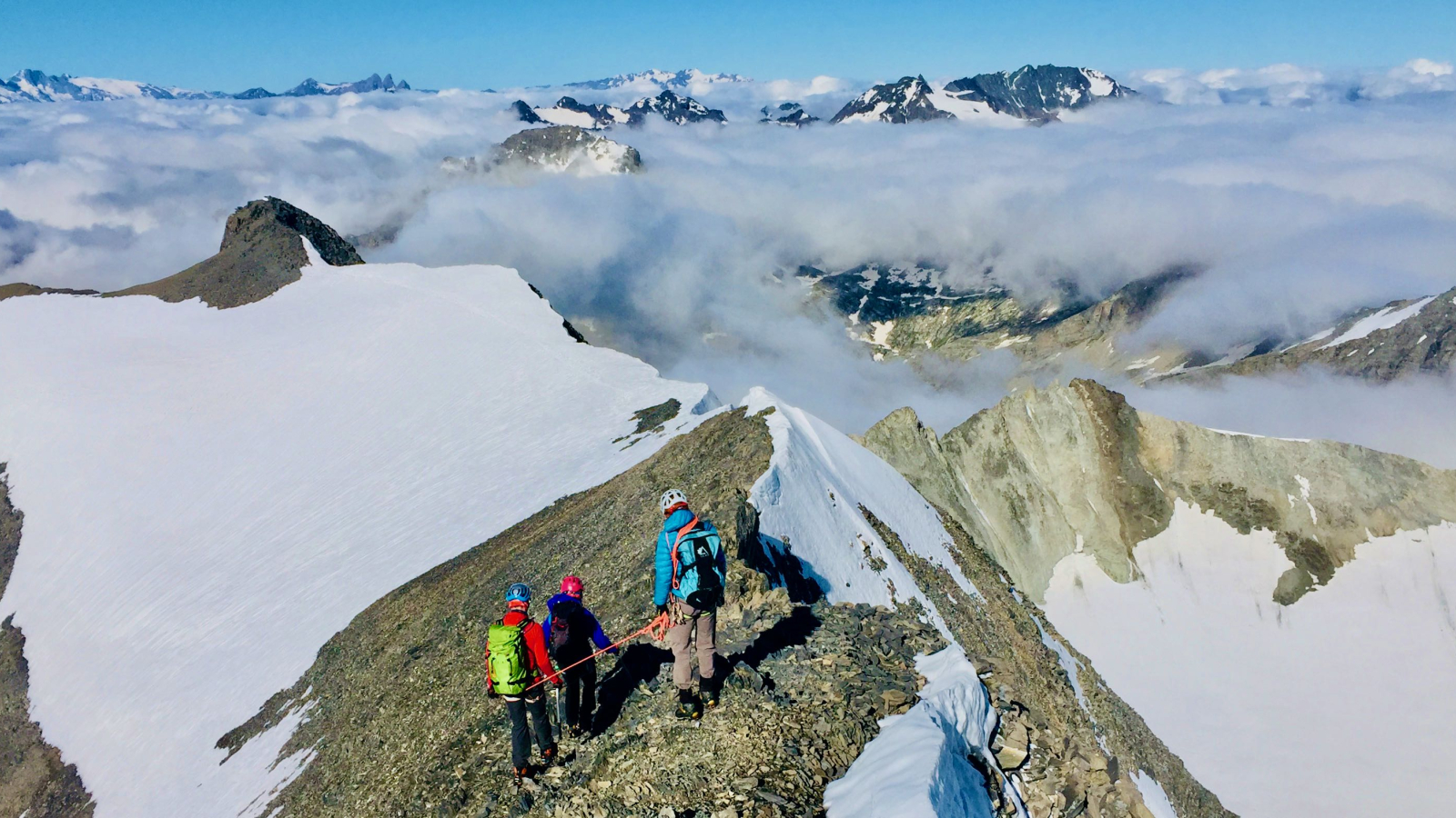 Mountaineering with Laurent Boniface à Bessans