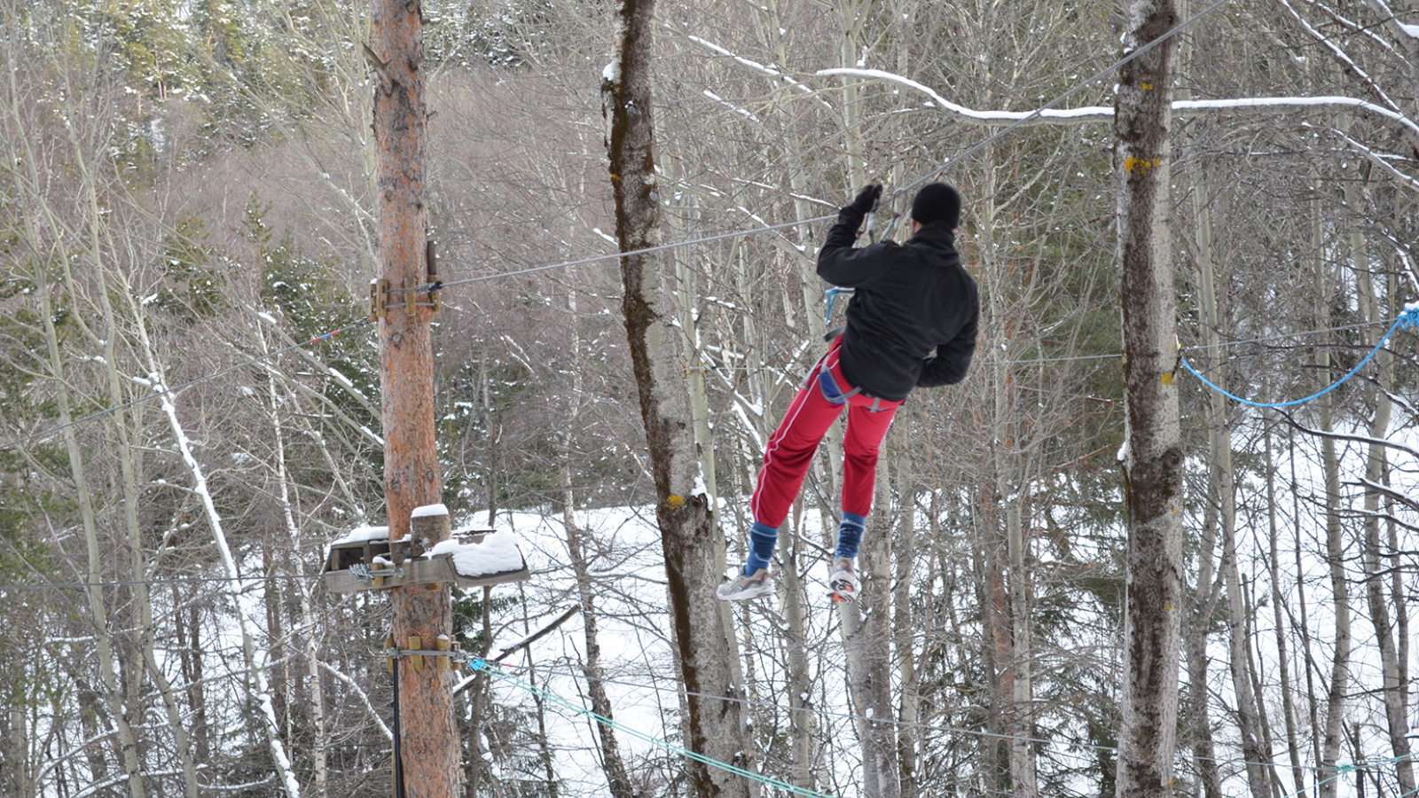 Parcours aventure du Diable Hiver