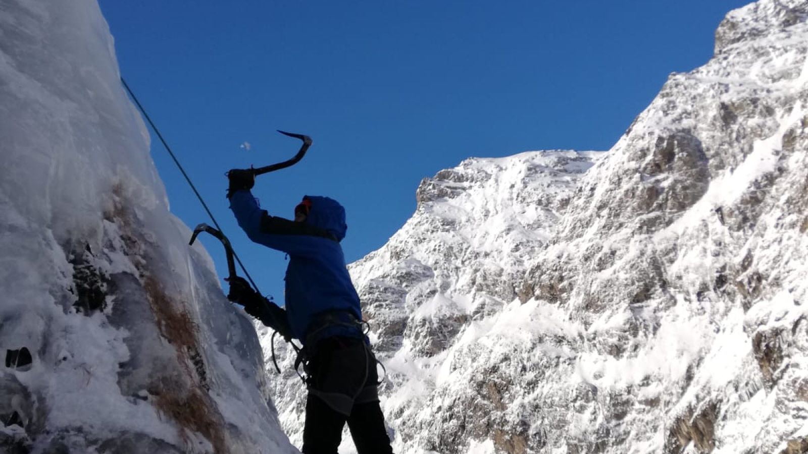 Cascade de glace