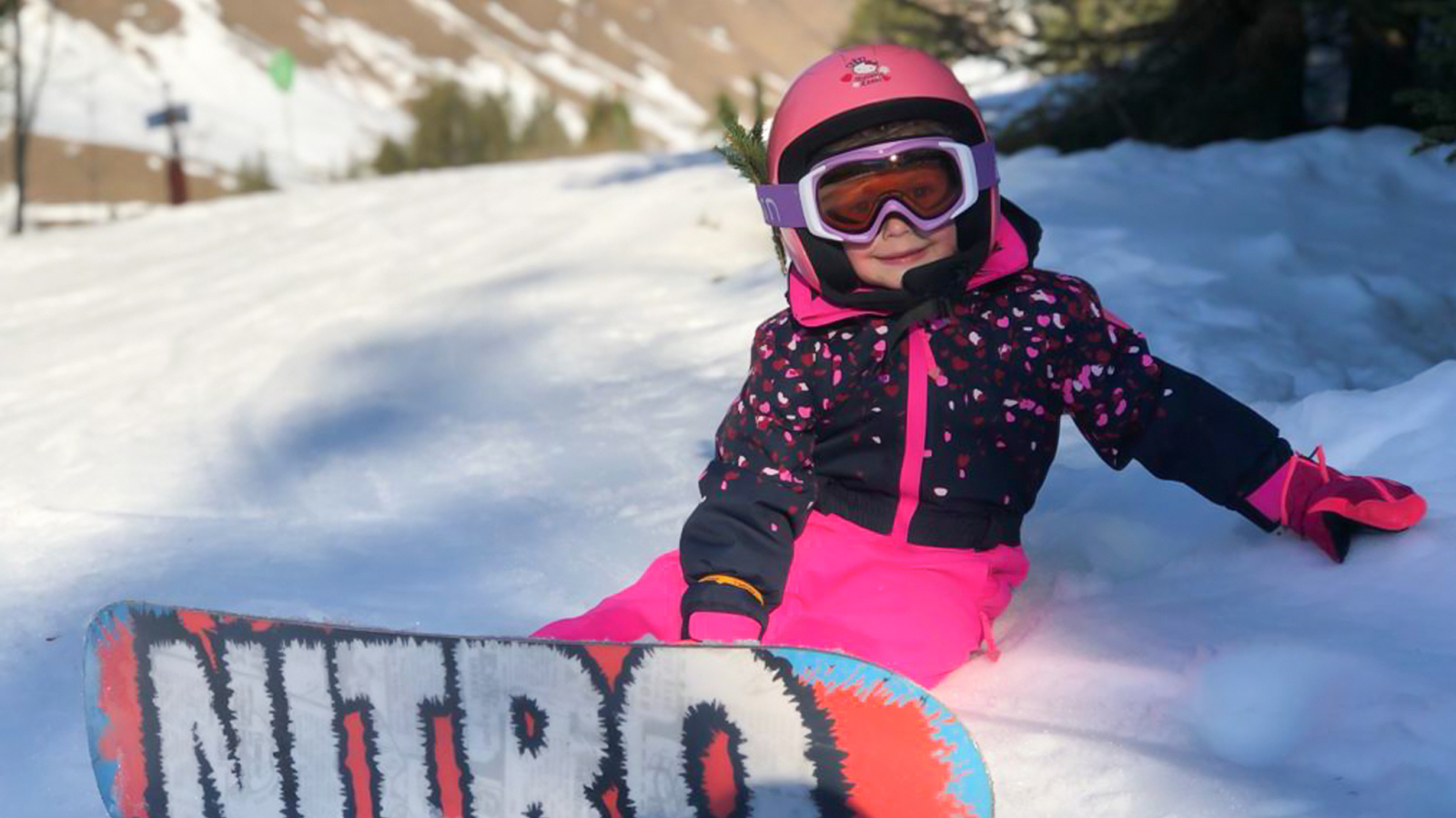 Baby Snowboard La Plagne