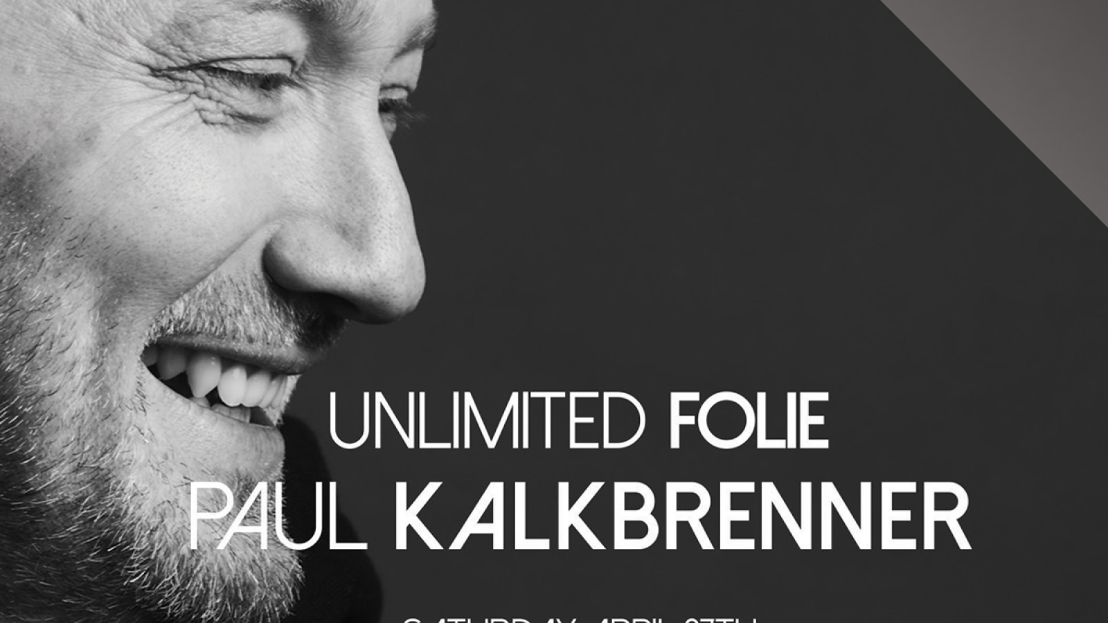 Affiche 2024 Paul Kalkbrenner à Val d'Isère