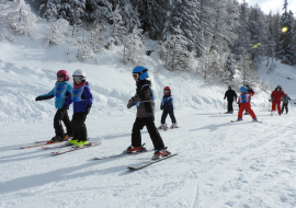 Cours de ski avec l'ESF de La Norma