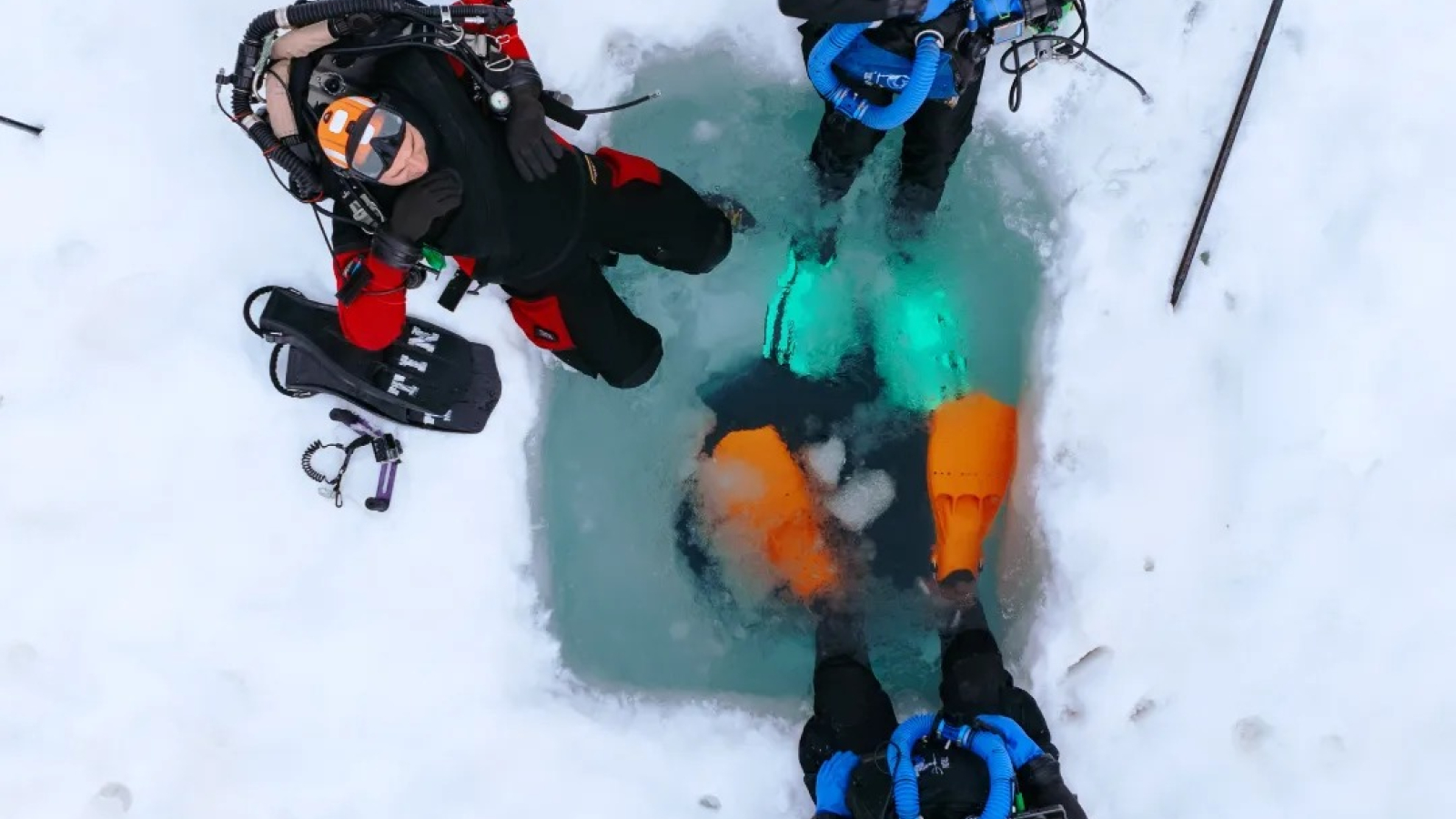 Plongée sous glace - Dive Xtrème