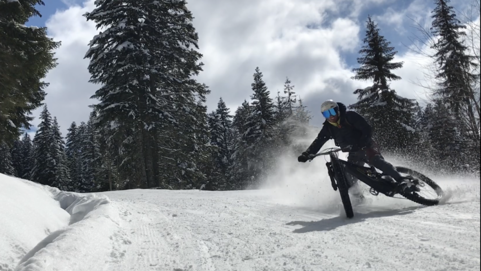 velo sur neige 1