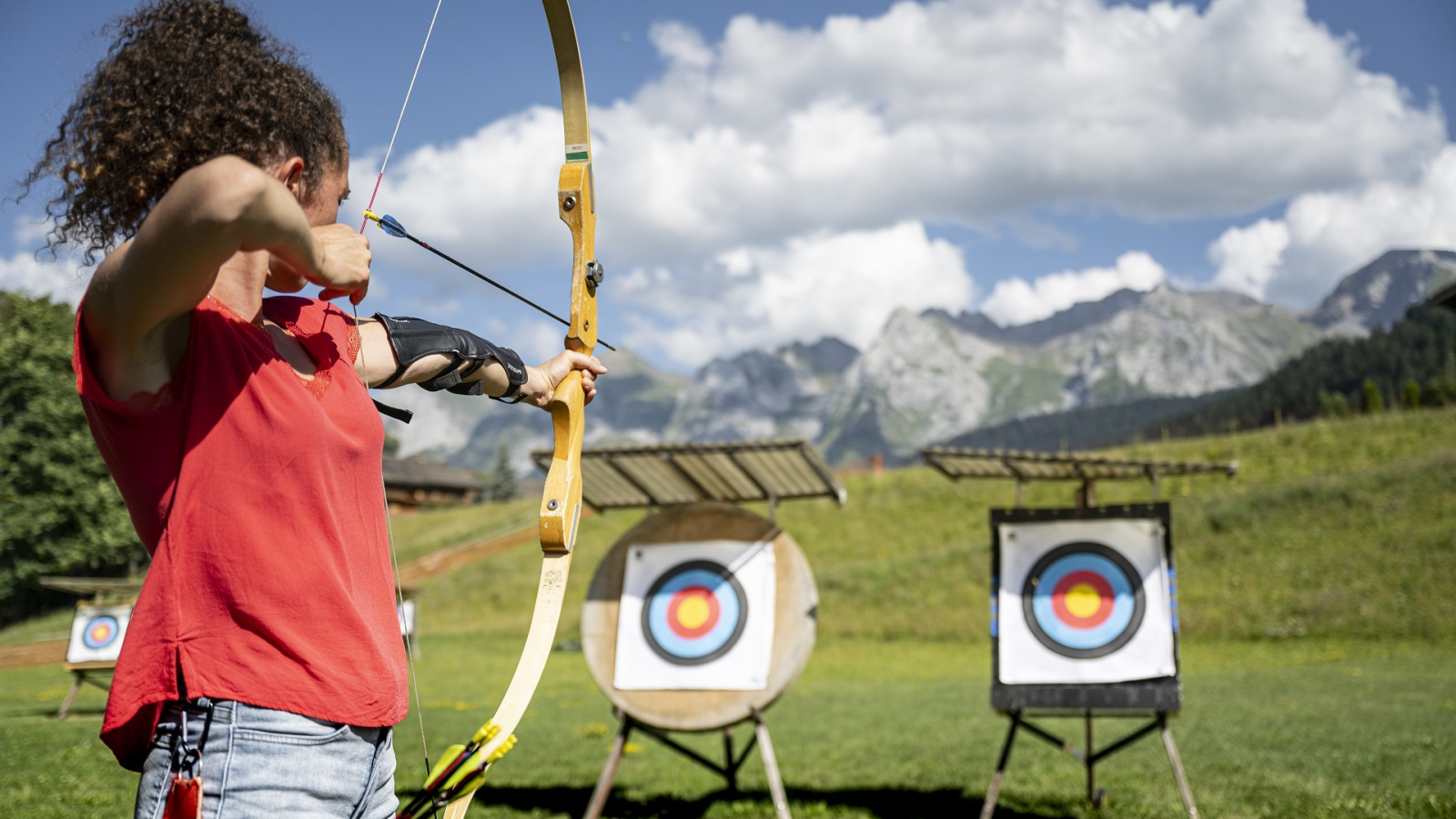 Tir à l'arc au Grand-Bornand