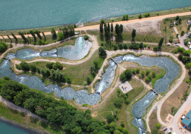 Espace eau vive Isle de la Serre - Porcieu-Amblagnieu - Balcons du Dauphiné -  Nord-Isère - à moins d'une heure de Lyon