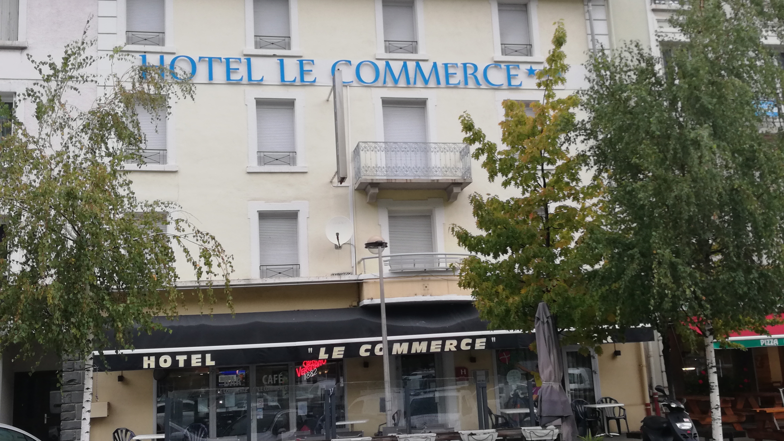 à Modane, l'hôtel du Commerce