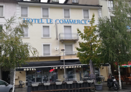 à Modane, l'hôtel du Commerce