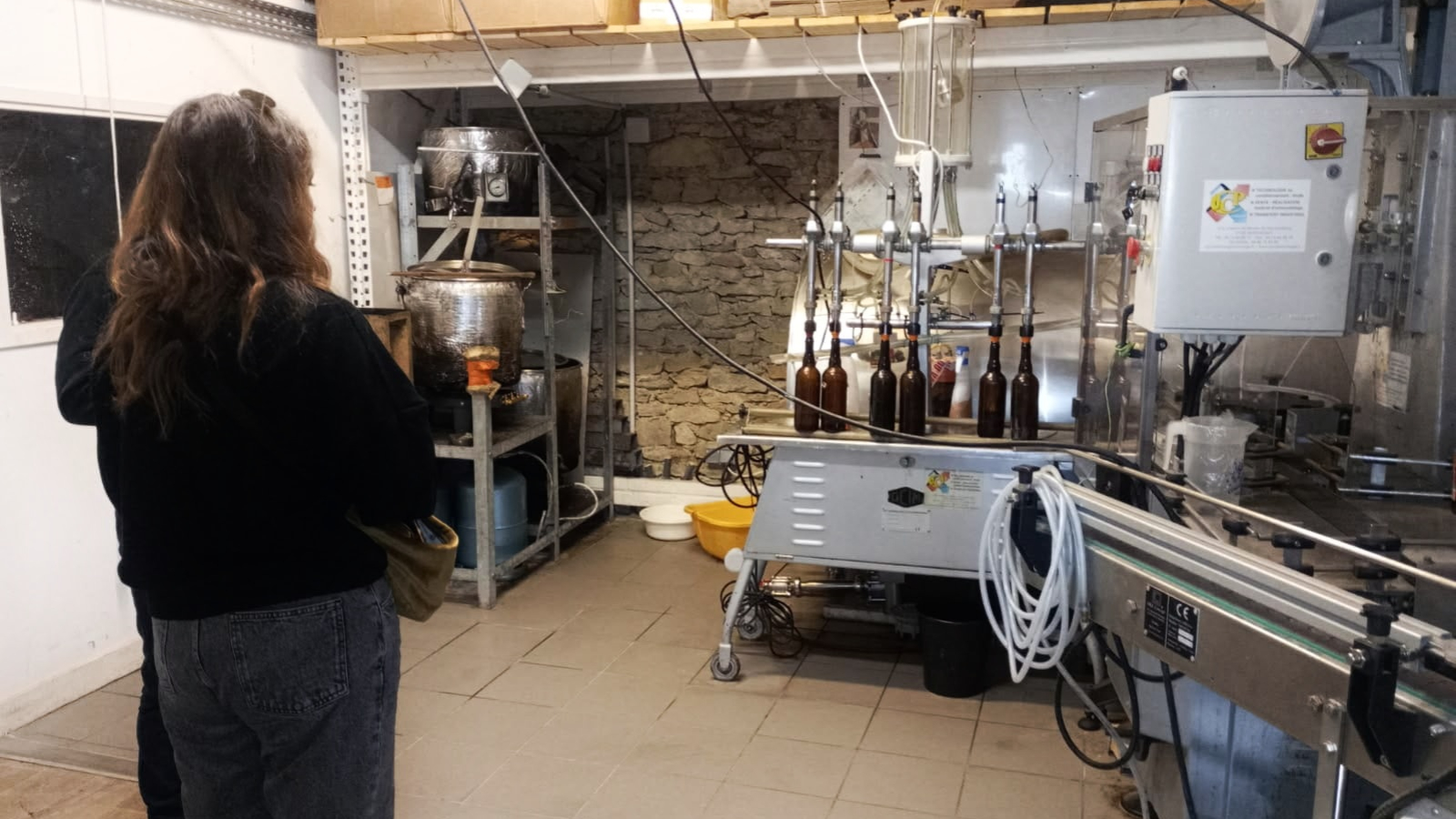 Visite de la Brasserie du Palais à Optevoz