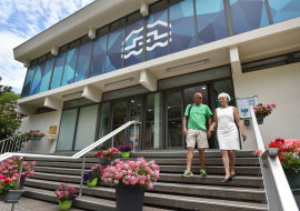 Spa à Châteauneuf-les-Bains Bâtiment d'accueil