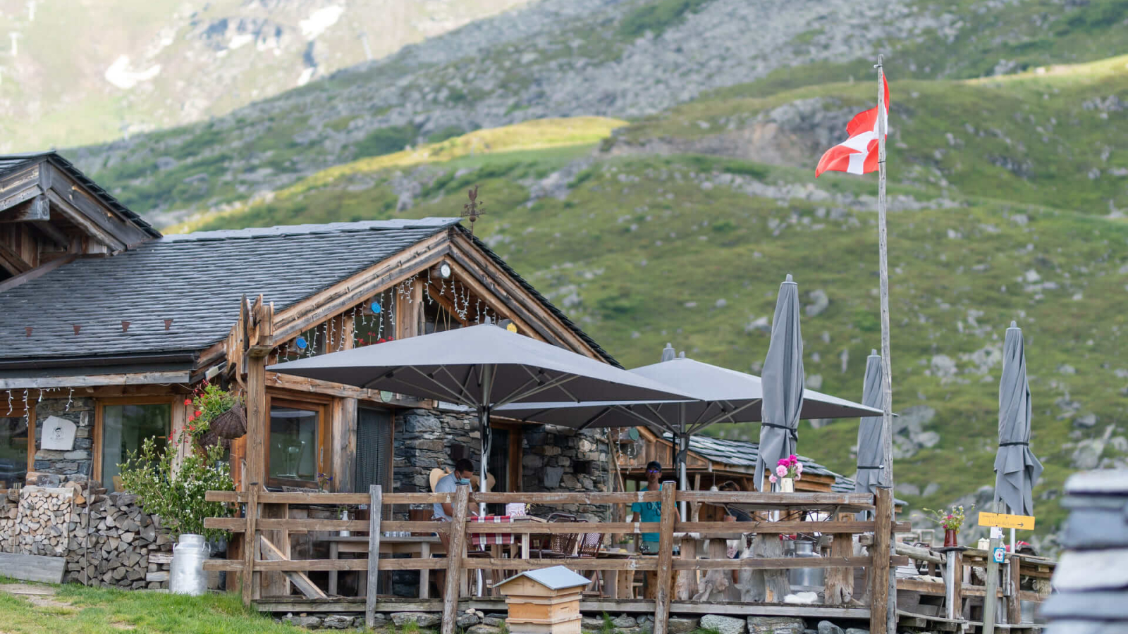 Visite de la ferme d'alpage