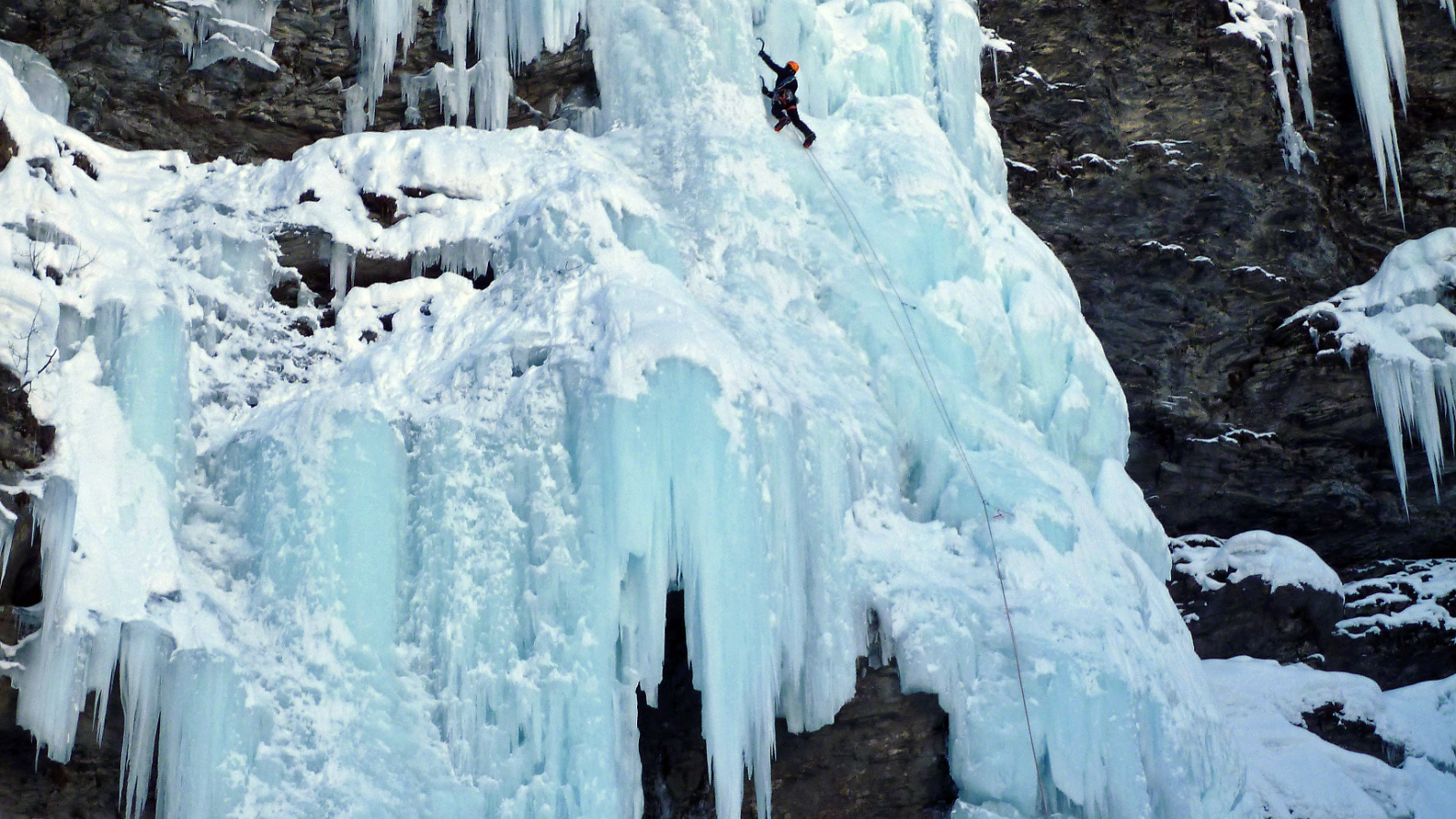 Cascade de glace Megève