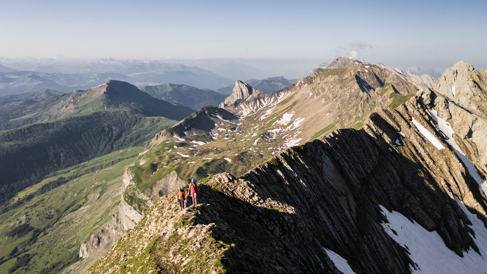 rando d'exception à la Pointe Perçée Grand-Bornand