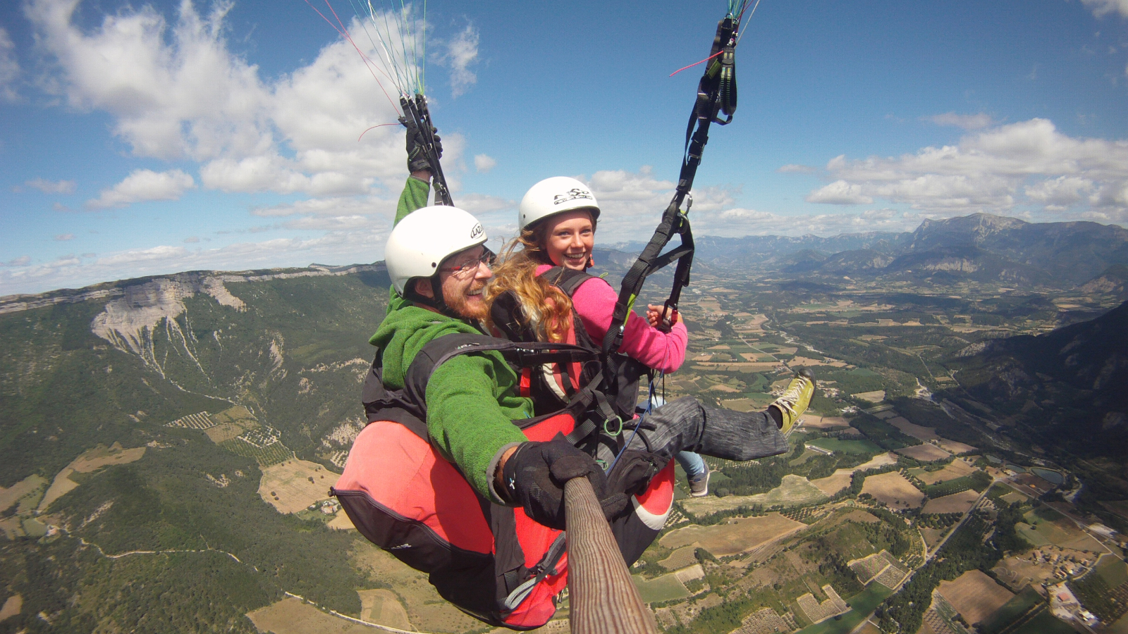 Vol en parapente