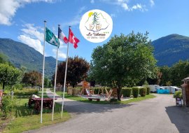 Entrée du camping