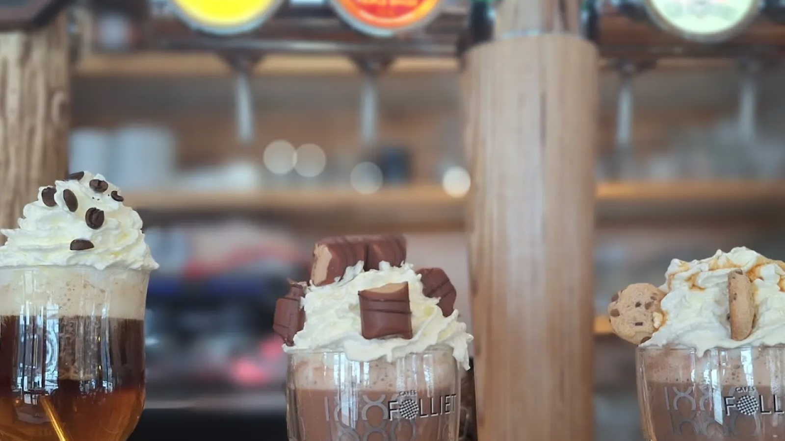 Hot chocolate glasses