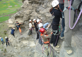 Via ferrata in Haute Maurienne Vanoise