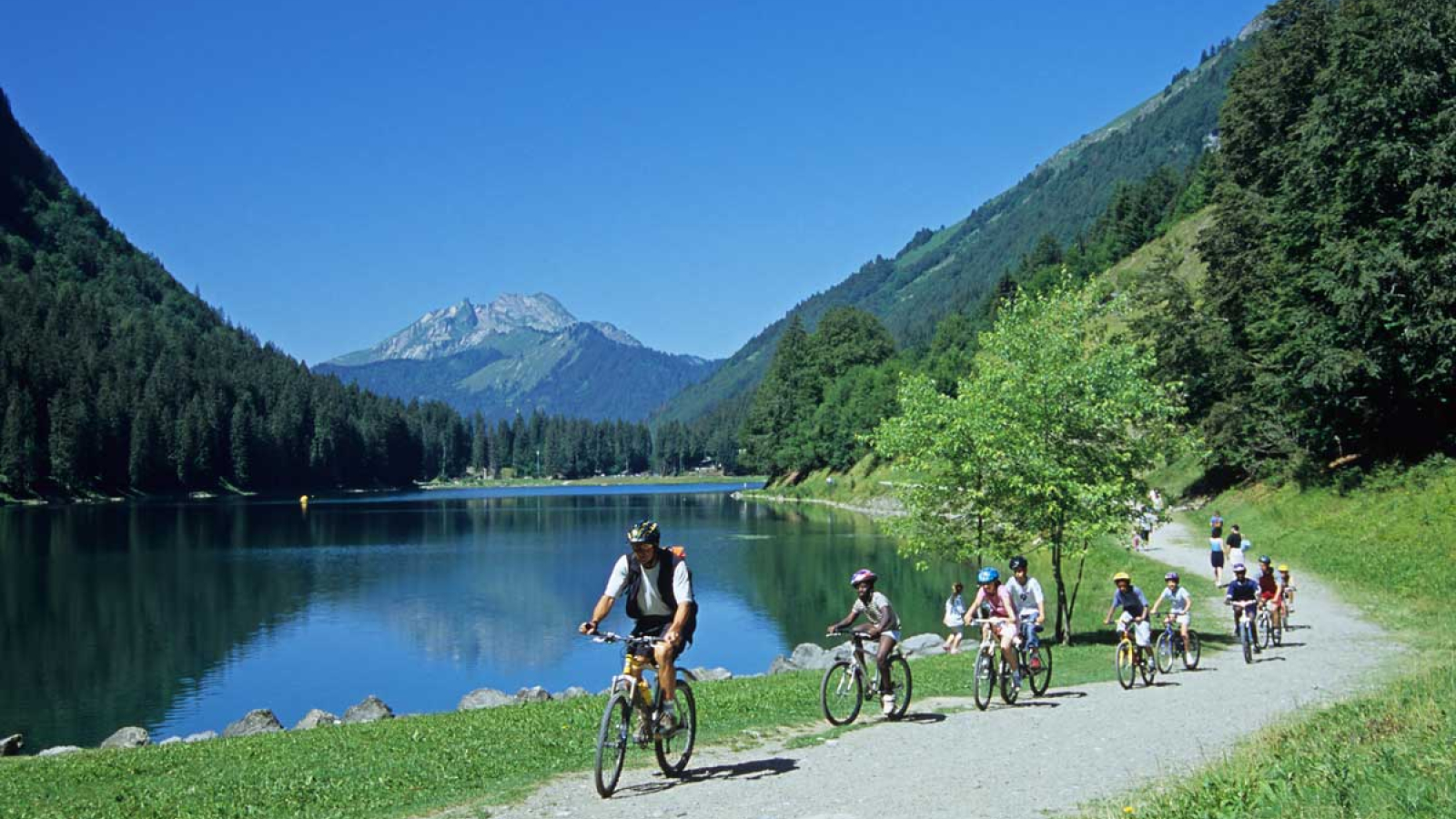 Balade en VTT au Lac de Montriond